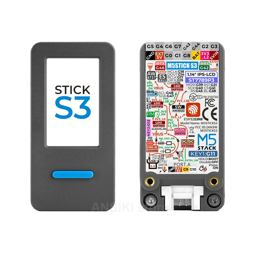 Electronics Project Kit - Kit de Desenvolvimento IoT M5Stack M5StickS3