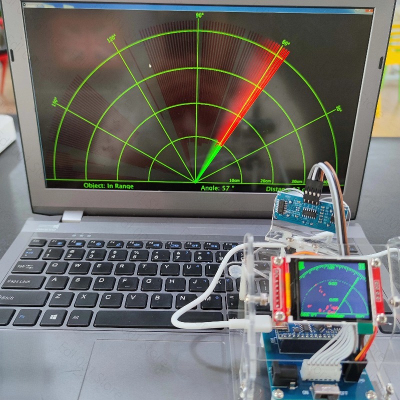 Sensor Kit Arduino - Kit de Escaneamento por Radar Ultrassônico