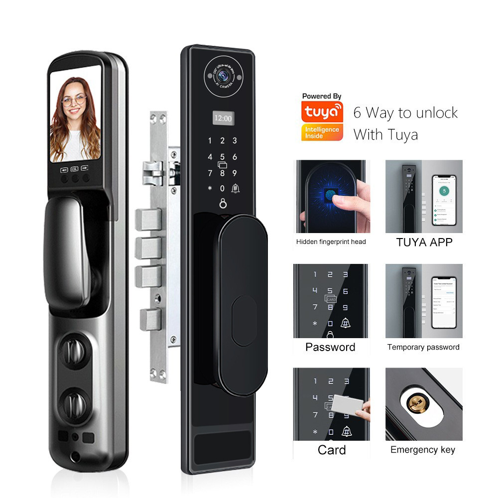 Smart Door Lock Wifi - Automático tuya wifi gato olho captura