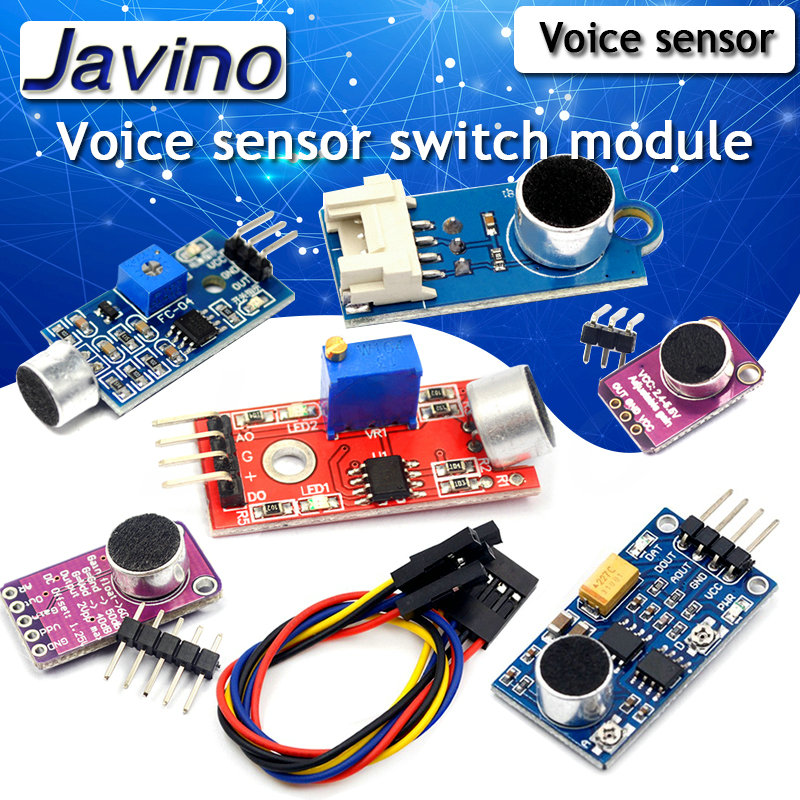 Sensor Kit Arduino - Módulo do sensor de som, sensor