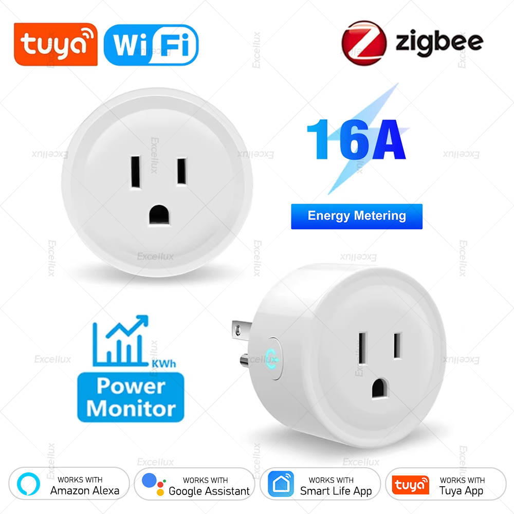 Plugue Inteligente Tuya 16A Zi - Wifi Smart Plug avaliação e preço