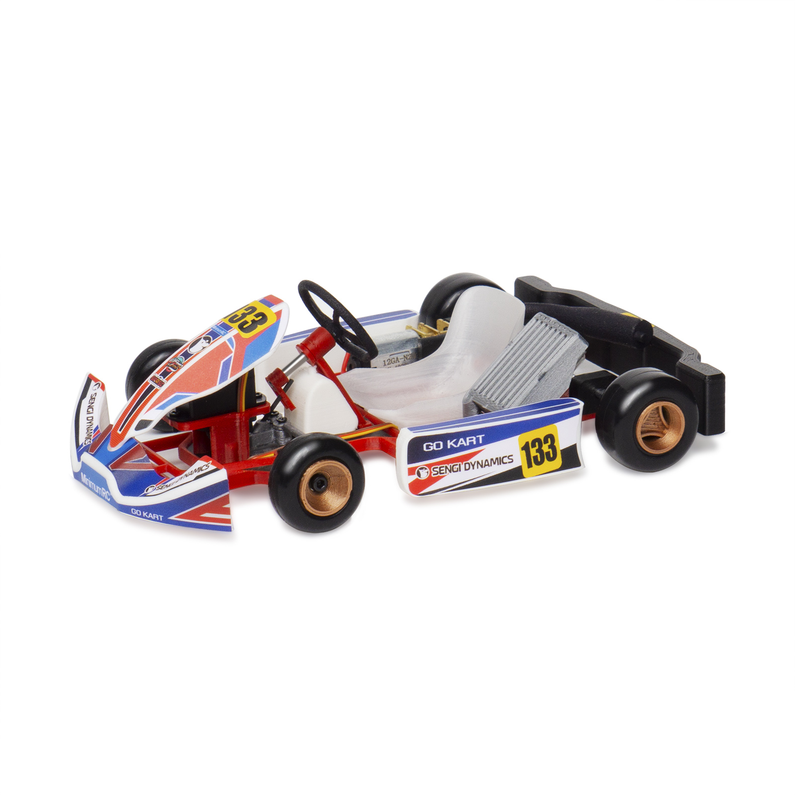 Mini Kart RC Sengi KART-80 Mon - Microcontroller Kit avaliação e preço