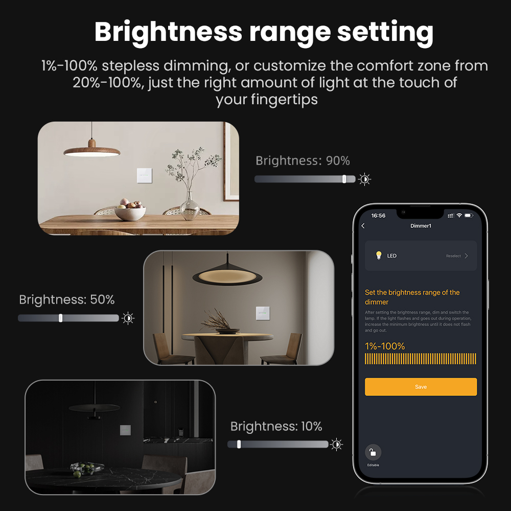 AVATTO WiFi Interruptor Dimmer - Smart Light Switch Wifi avaliação e preço