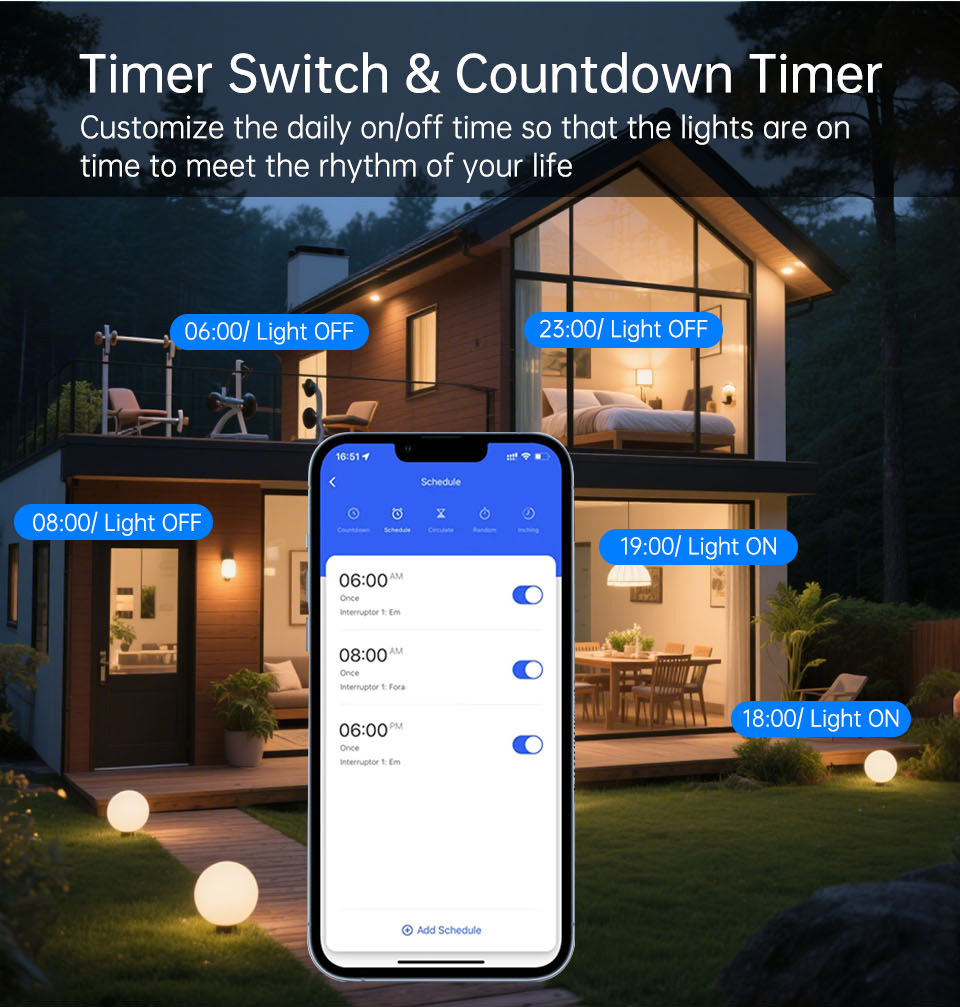 Interruptor de Parede Intelige - Smart Light Switch Wifi avaliação e preço