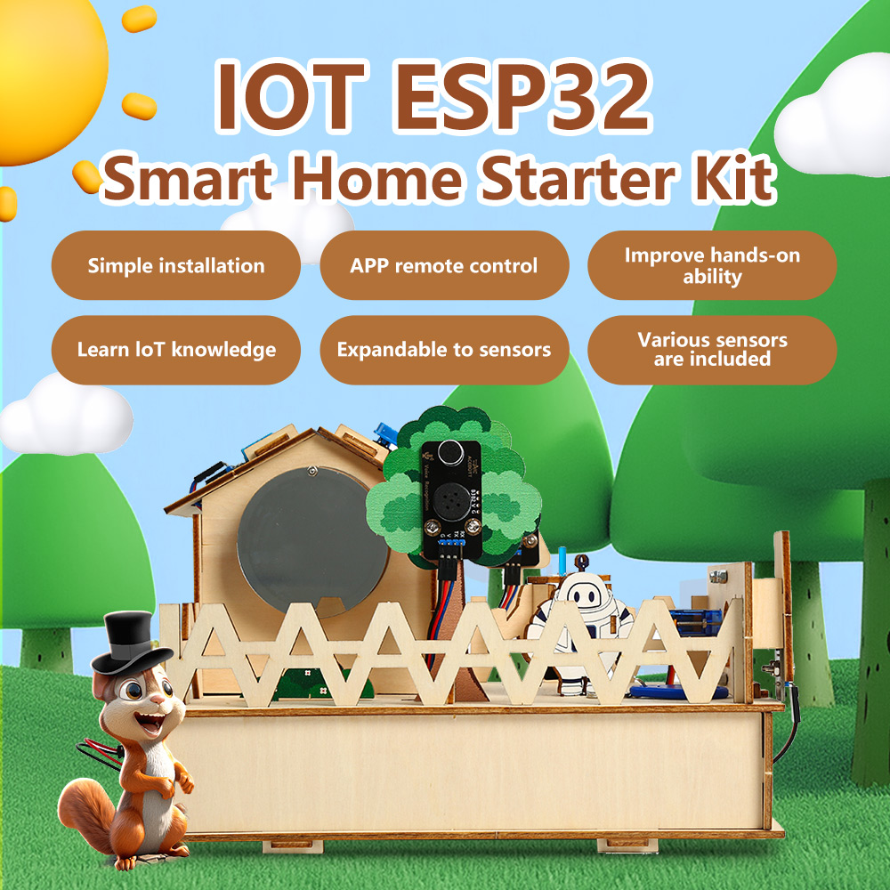 ACEBOTT-DIY Smart Home Kit par - Esp32 Smart Home Kit avaliação e preço