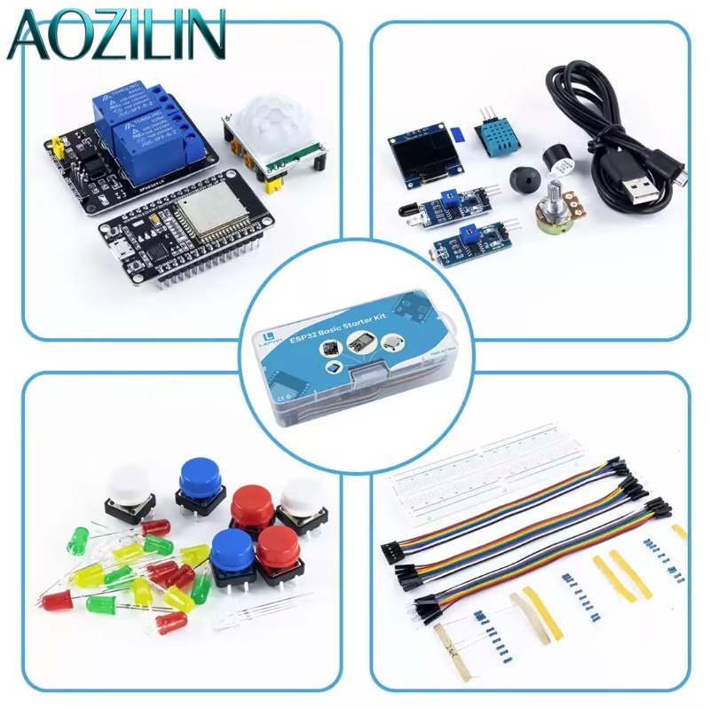 AOZILIN 10 Conjuntos de Kit de - Iot Kit Beginner avaliação e preço