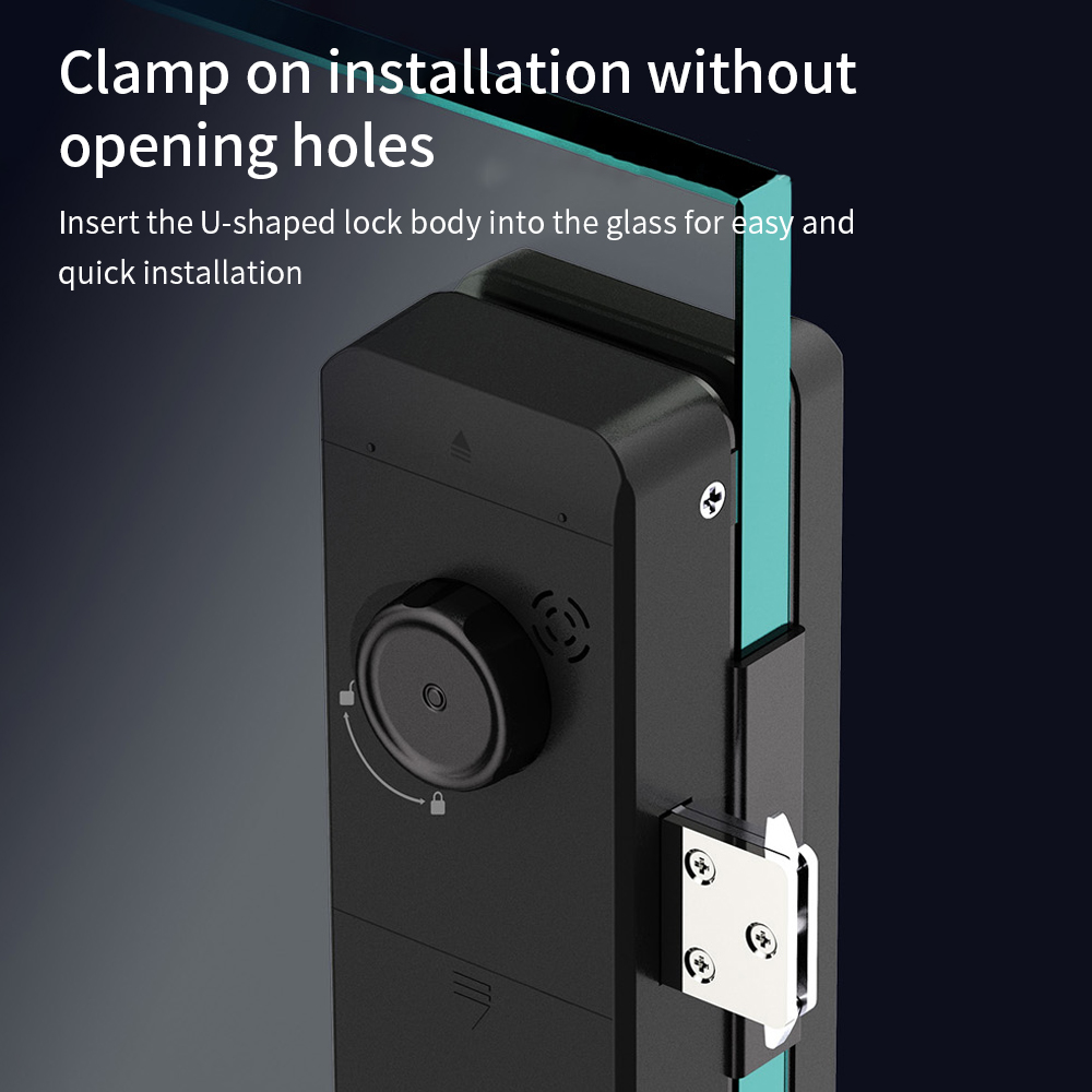 Fechadura de vidro inteligente - Smart Door Lock Wifi avaliação e preço
