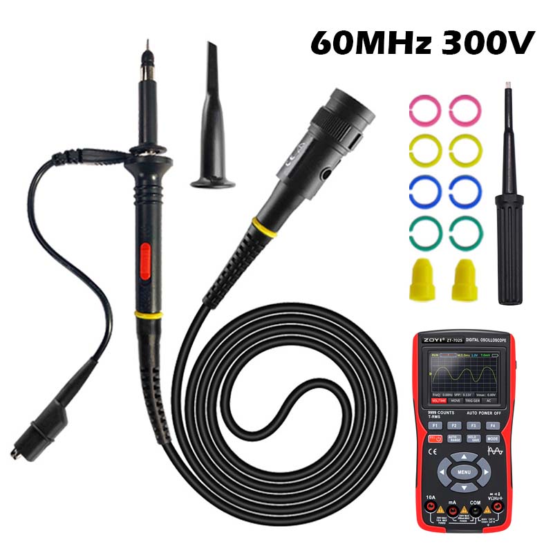 Kit de sonda osciloscópio 60mh - Microcontroller Kit avaliação e preço