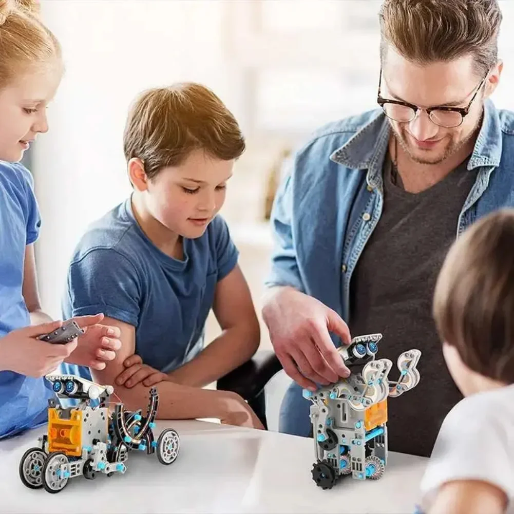 13 em 1 robô movido a energia  - Electronics Project Kit avaliação e preço