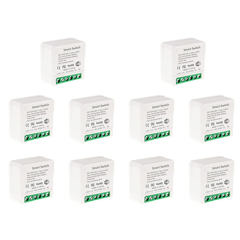 Interruptor de relé Wi-Fi inte - Smart Light Switch Wifi avaliação e preço